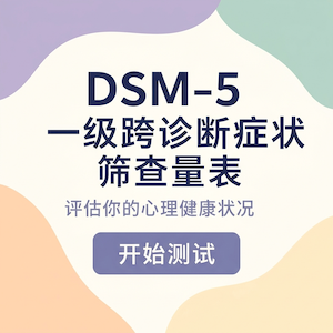DSM-5 症状筛查量表封面